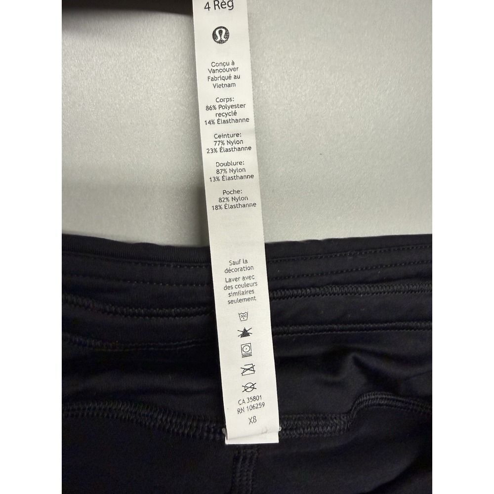 Lululemon Pace Rival Mid-Rise Skirt.Heritage 365 Camo Deep Coal Multi/Black.Sz 4 - Picture 8 of 15